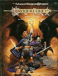 Dragonlance Adventures 1987 кітап мұқабасы .jpg