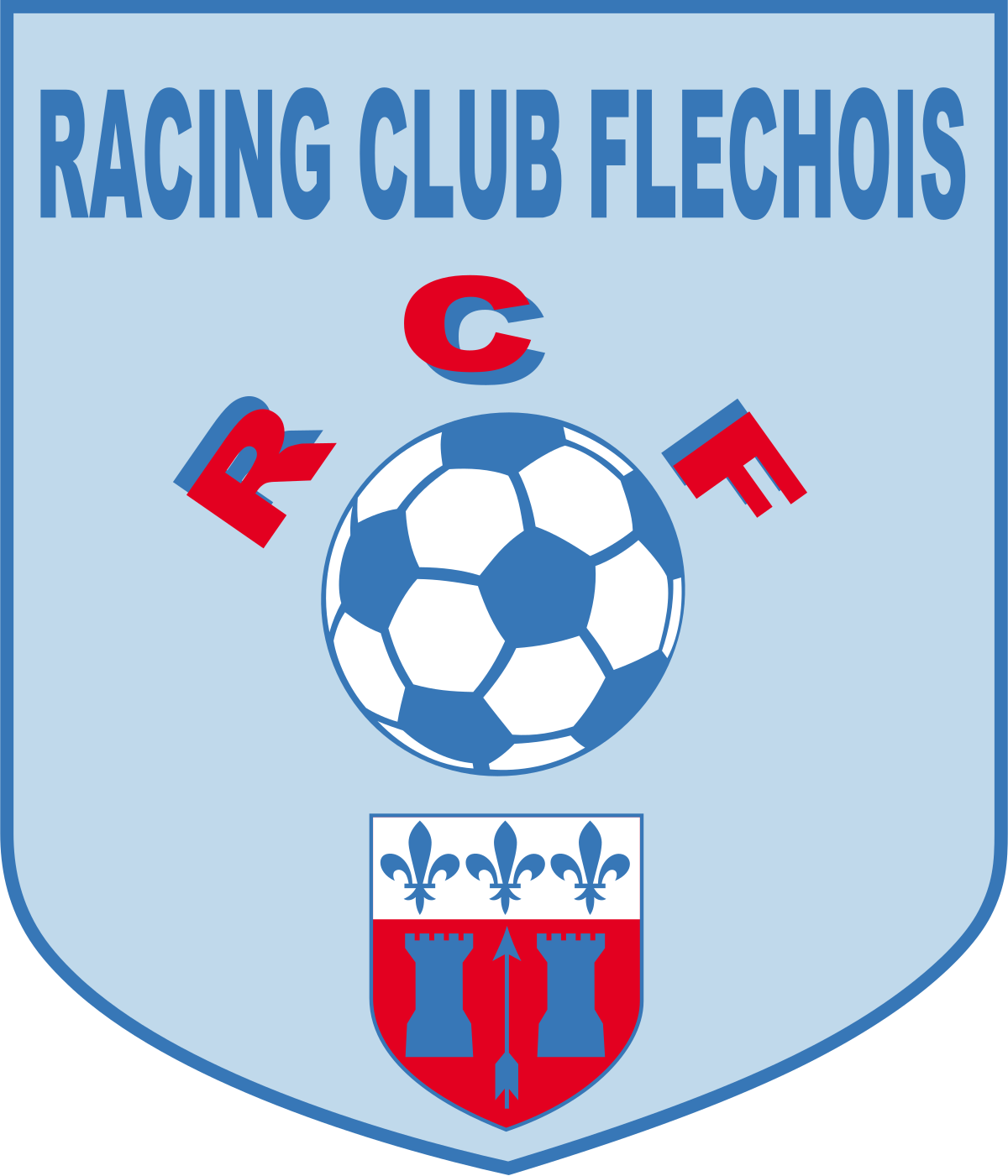 RACING CLUB DE LENS French Football Official Team Logo Crest 22x34 POSTER