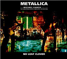 Metallica - Ei Leaf Clover -peitteitä