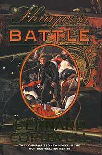 <i>Sharpes Battle</i> book by Bernard Cornwell