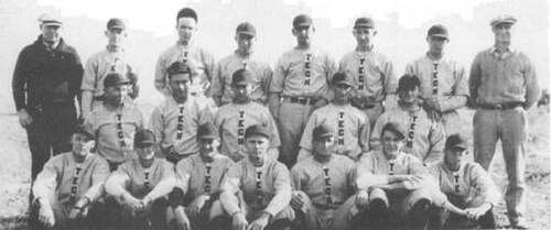 The inaugural 1926 Texas Tech baseball team.