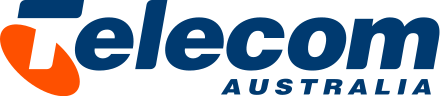 Telecom Australia logo, 1993–1995