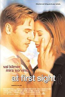 <i>At First Sight</i> (1999 film) 1999 American film by Irwin Winkler