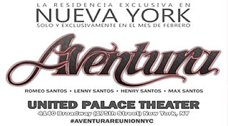 <span class="mw-page-title-main">Aventura Reunion In NYC</span> 2016 reunion concerts by Aventura