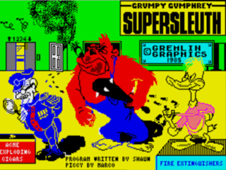 <i>Grumpy Gumphrey Supersleuth</i> 1985 video game
