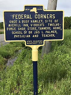 Federal Corners, New York Hamlet in New York, United States