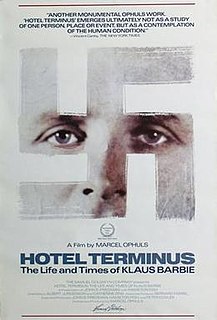 <i>Hotel Terminus: The Life and Times of Klaus Barbie</i> 1988 American documentary film