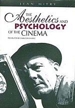 Mitry on the cover of his book ''The Aesthetics and Psychology of the Cinema''
