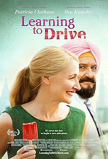 <i>Learning to Drive</i> (film) 2014 film