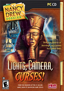 <i>Nancy Drew Dossier: Lights, Camera, Curses</i> video game