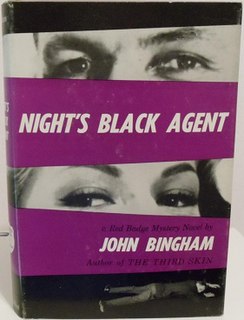 <i>Nights Black Agent</i> 1961 novel