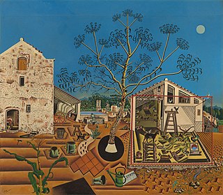 <i>The Farm</i> (Miró) Painting made by Joan Miró