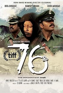 <i>76</i> (film) 2016 film directed by Izu Ojukwu