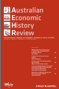 Ekonomi australia Sejarah Review menutupi gambar.png