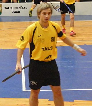 <span class="mw-page-title-main">Jānis Jansons</span> Latvian floorball player