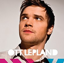 The album cover for Ott Lepland's first, self-titled album.