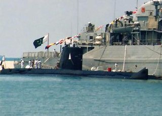 PNS <i>Shushuk</i> (S132) Pakistan Navy diesel-electric submarine