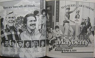 <i>Return to Mayberry</i> 1986 American television romantic comedy film