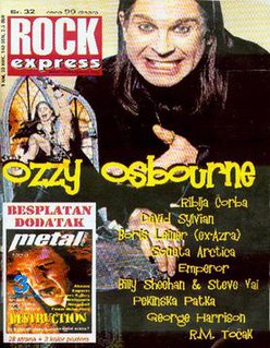 <i>Rock Express</i> former Serbian music magazine