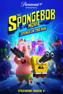 <i>The SpongeBob Movie: Sponge on the Run</i> 2020 animated/live action film directed by Tim Hill
