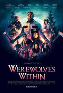 <i>Werewolves Within</i> (film) 2021 film by Josh Ruben