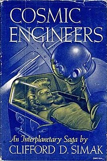 <i>Cosmic Engineers</i> 1950 novel by Clifford D. Simak