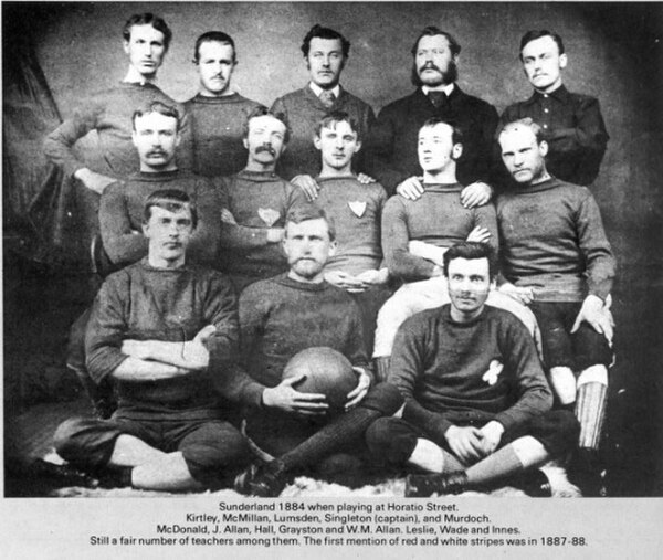 Team photo taken in 1884