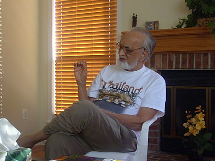 Vijay Tendulkar in late 2007 on a visit to Princeton, New Jersey, USA