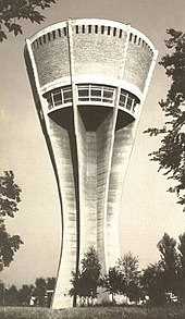 Vukovar water tower before the war Vukovar water tower-before war.jpg