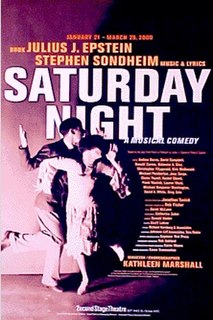 <i>Saturday Night</i> (musical) musical