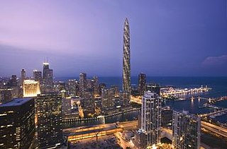 <span class="mw-page-title-main">Chicago Spire</span> Proposed building in Chicago