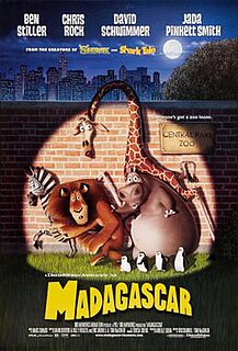 <i>Madagascar</i> (2005 film) 2005 film by Eric Darnell and Tom McGrath