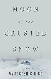 <i>Moon of the Crusted Snow</i> 2018 post-apocalyptic novel by Waubgeshig Rice