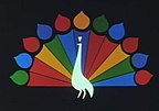 Laramie peacock, used from 1962 to 1975 NBC Laramie peacock.jpg