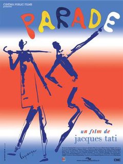 <i>Parade</i> (1974 film) 1974 French comedy film by Jacques Tati