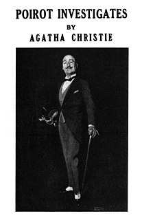 <i>Poirot Investigates</i> 1924 short story collection by Agatha Christie