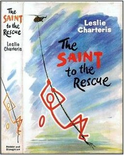 <i>The Saint to the Rescue</i> book by Leslie Charteris