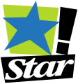 Original logo as Star!, used from 1999 to 2004.