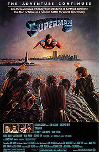 <i>Superman II</i> 1980 superhero film directed by Richard Lester