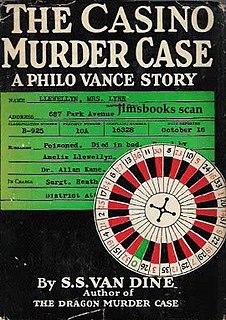 <i>The Casino Murder Case</i> 1934 novel by S.S. Van Dine