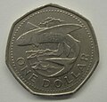 Barbados Dollar-Obverse