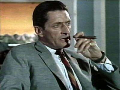 Dawson as Professor Dent in the James Bond film Dr. No (1962)