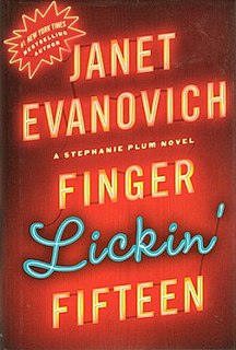 <i>Finger Lickin Fifteen</i> book by Janet Evanovich