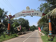 Lamitan City arch