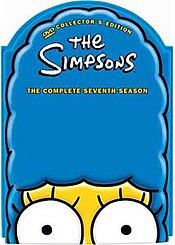 The Simpsons season 7 DVD digipak, special Marge head edition Simpsons s7 - Marge.jpg