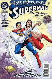 <i>Superman: The Wedding Album</i> 1996 comic book by DC Comics