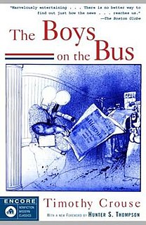 <i>The Boys on the Bus</i> book by Timothy Crouse