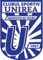 CS Unirea Sannicolau Mare logo.png