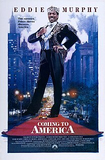 <i>Coming to America</i> 1988 film directed by John Landis