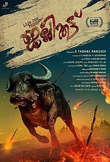 <i>Jallikattu</i> (2019 film) 2019 film directed by Lijo Jose Pellissery